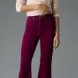 Anthropologie Lee Flare Leg corduroy jeans